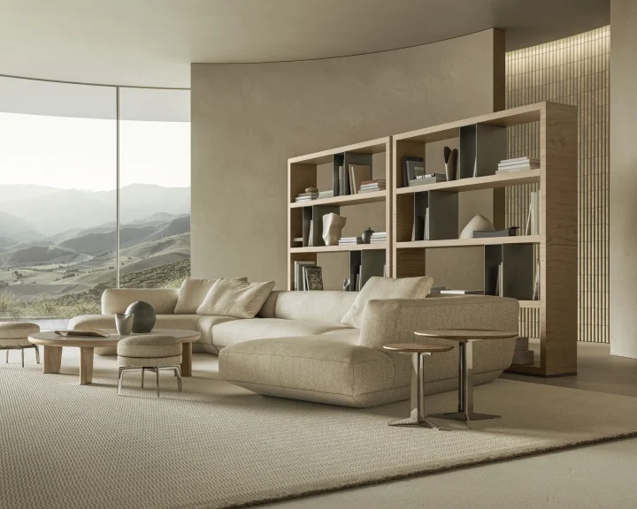 意大利家具品牌：Antonio Citterio为Flexform设计的Loungescape