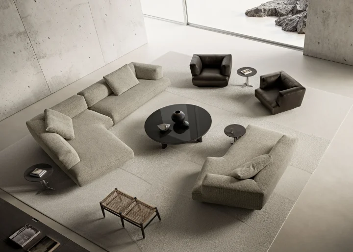 意大利家具品牌：Antonio Citterio为Flexform设计的Loungescape