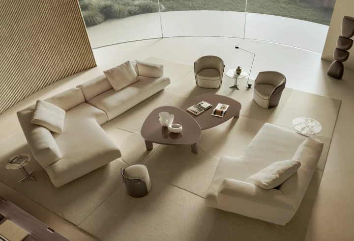 意大利家具品牌：Antonio Citterio为Flexform设计的Loungescape