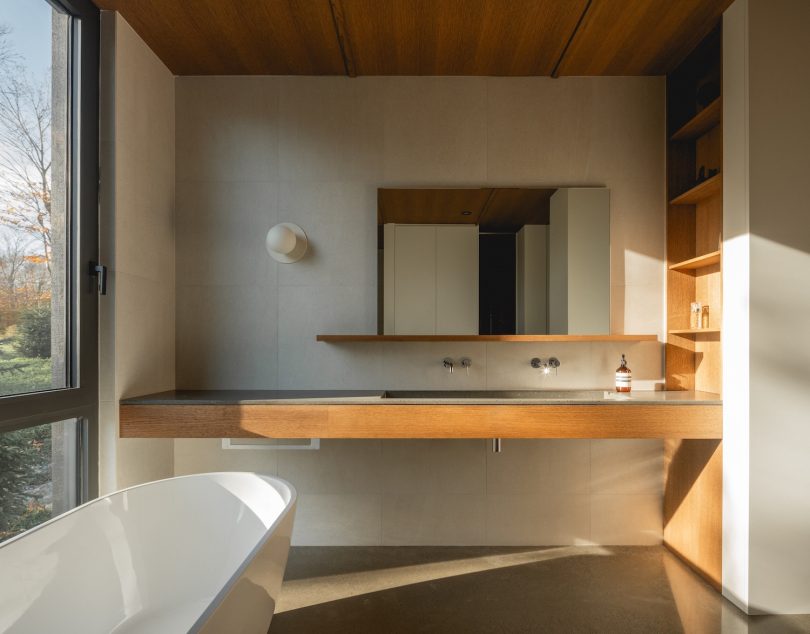 Atelier II I7 建筑事务所设计的极简住宅Bruno & Michèle