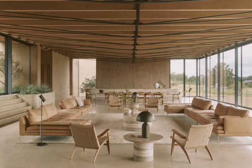 由McLaren Excell设计的极简乡村住宅HiAvens