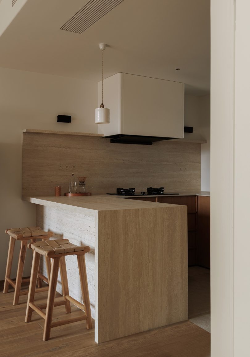 SIDOM DESIGN设计的极简住宅Living & Listening Room