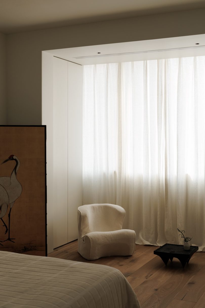 SIDOM DESIGN设计的极简住宅Living & Listening Room