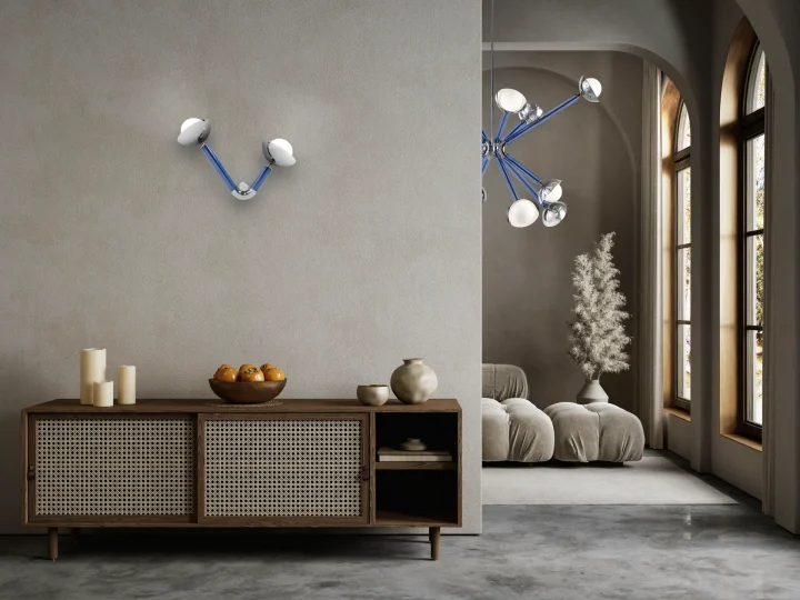 意大利灯具品牌：Multiforme的Stimma系列一抹光的“绽放”
