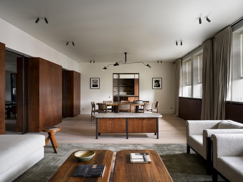 Decancq Vercruysse设计的极简公寓Pied-à-terre Brussels