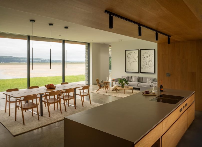 Ström Architects设计的极简住宅Porthmadog Residence