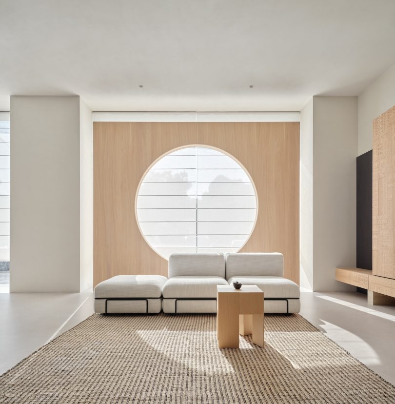 NDB DESIGN OFFICE设计的极简空间Sanchi Woodwork