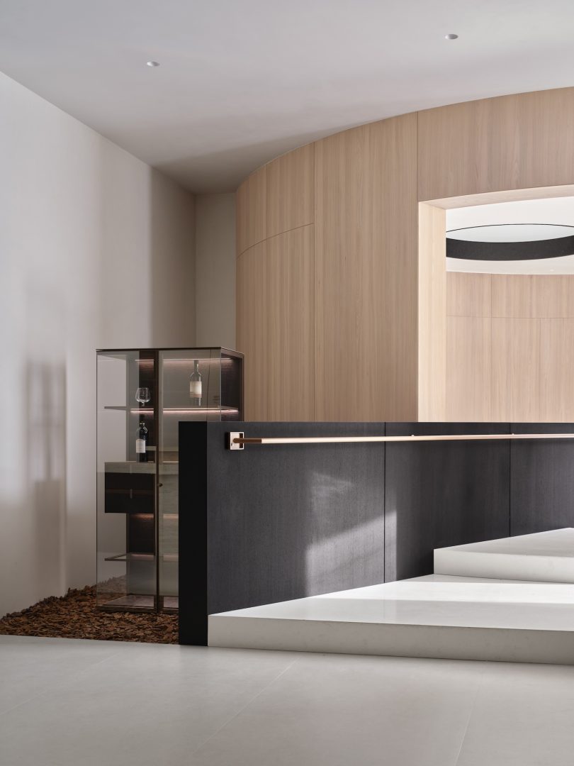 NDB DESIGN OFFICE设计的极简空间Sanchi Woodwork