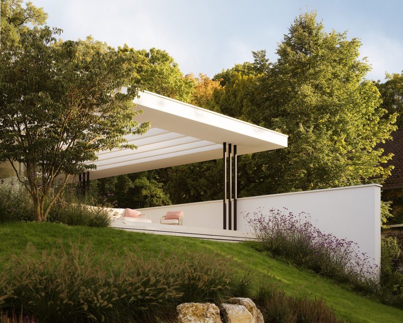 Philipp Architekten 设计的极简主义别墅 Ayoughi House