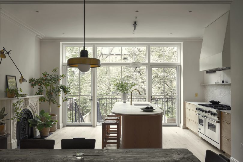 Bangia Agostinho设计的极简风格住宅Fort Greene Townhouse