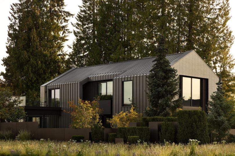 北温哥华“景观融界”住宅：建筑、室内与自然的无缝对话