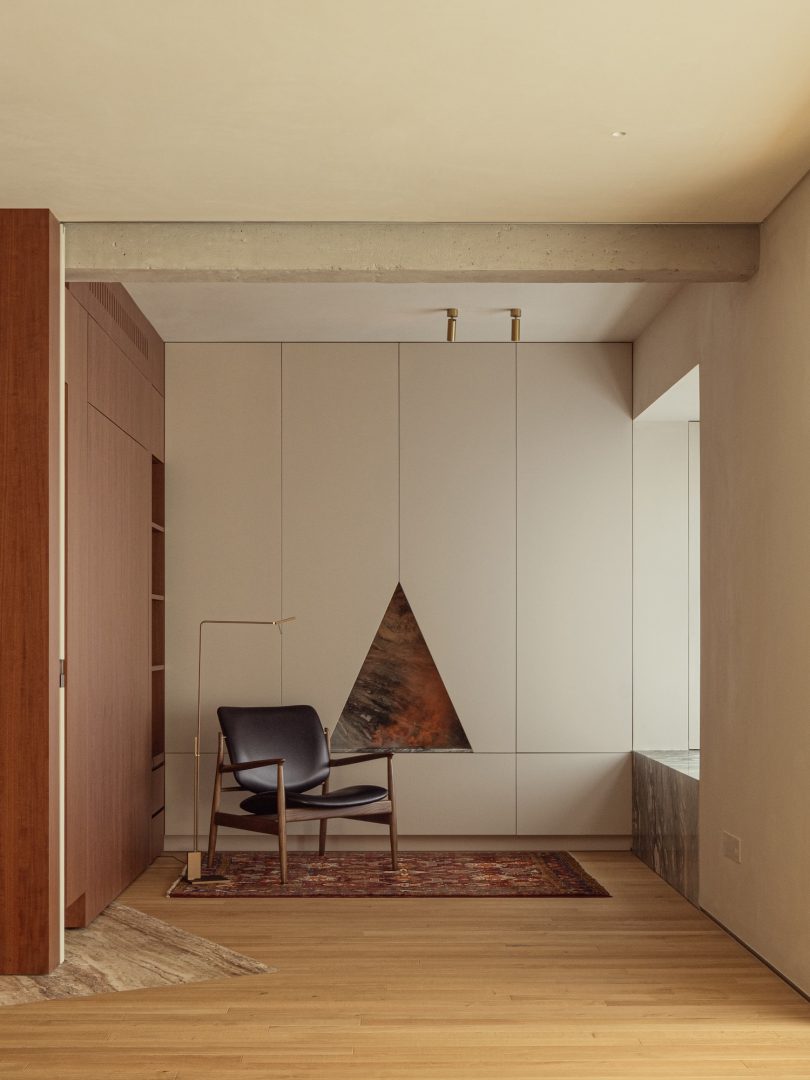 PUJU Design Studio设计的极简主义公寓Natural Shelter