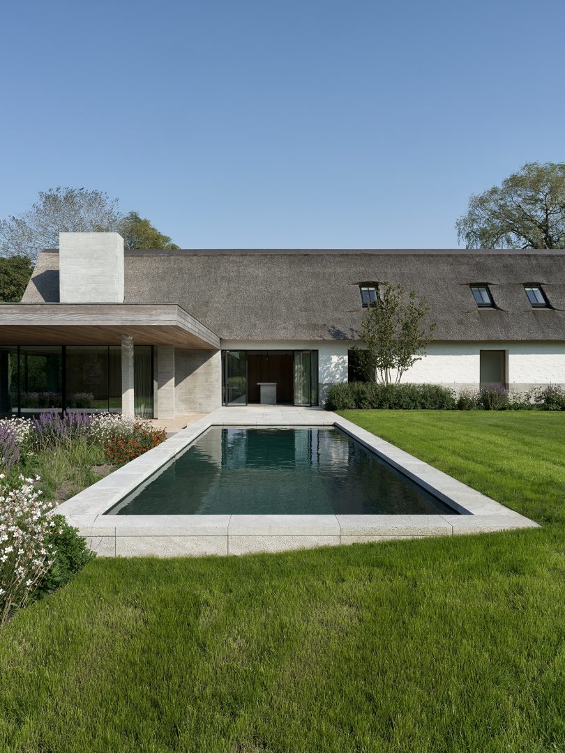 Decancq Vercruysse Architects设计的极简住宅Palingbeek