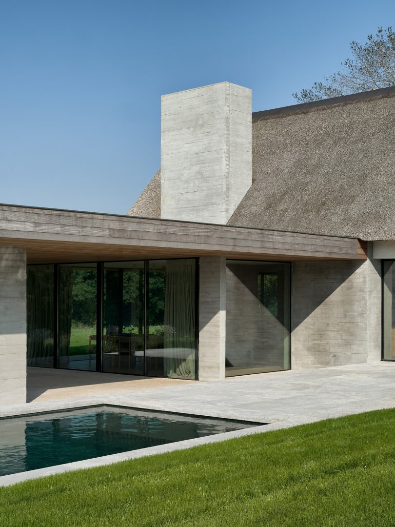 Decancq Vercruysse Architects设计的极简住宅Palingbeek