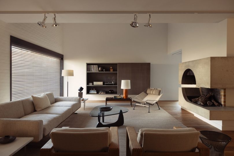 Stef Claes设计的极简住宅Sixties Sea Side Transformation