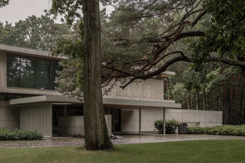 Welten Eliëns Architecten设计的极简主义别墅Concrete House