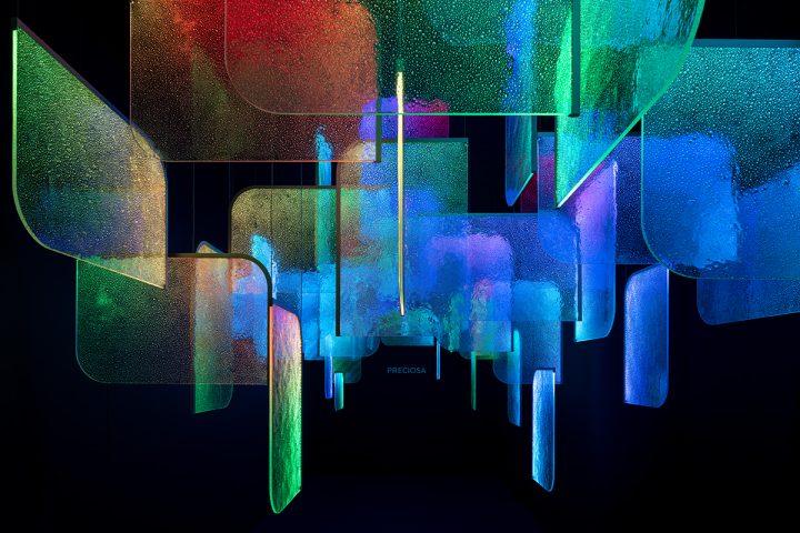 2026米兰设计周｜Preciosa 流动之光的沉浸式艺术装置