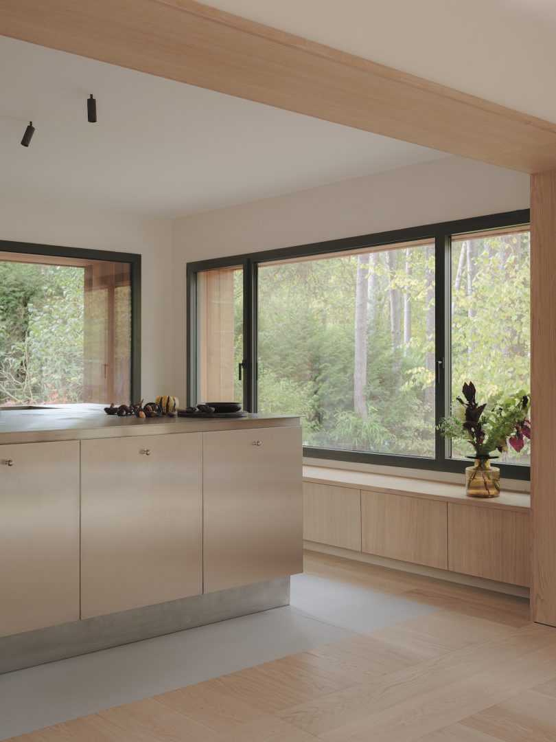 In Sinu Architects 设计的极简主义住宅 Maison de l'Orée