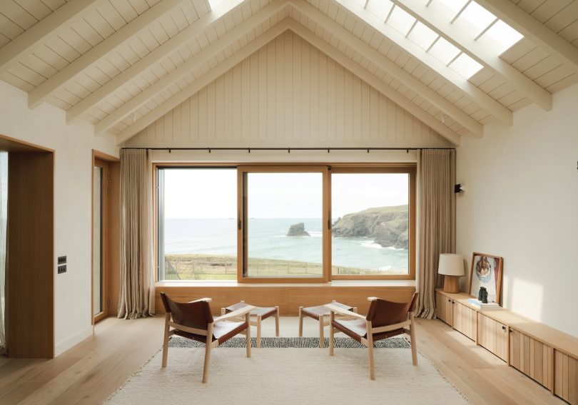 De Rosee Sa设计的极简主义住宅North Cornwall Retreat
