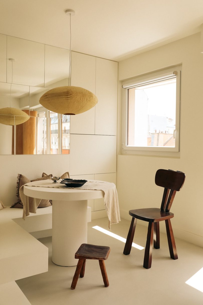 ONO Studio设计的极简主义公寓Oberkampf Apartment