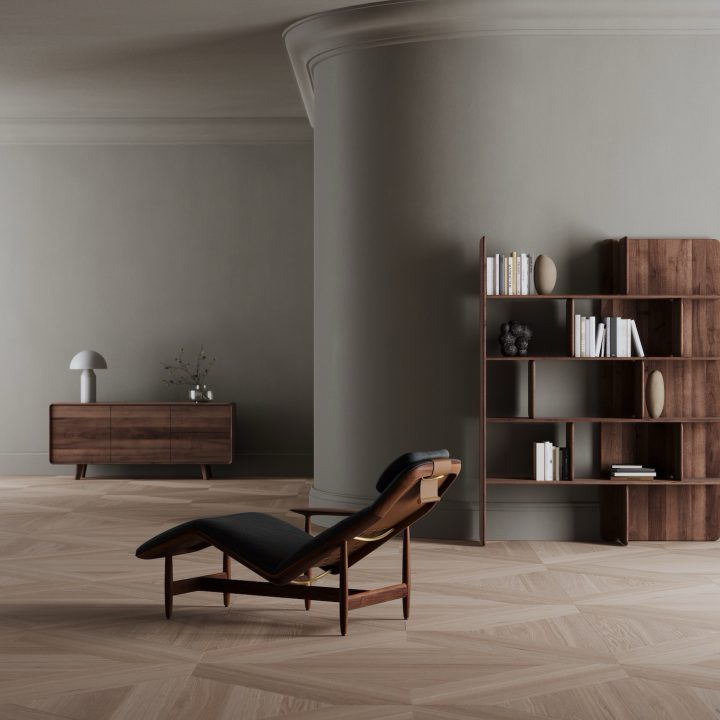 Regular Company 设计的极简主义休闲椅 Nila Lounge Chair