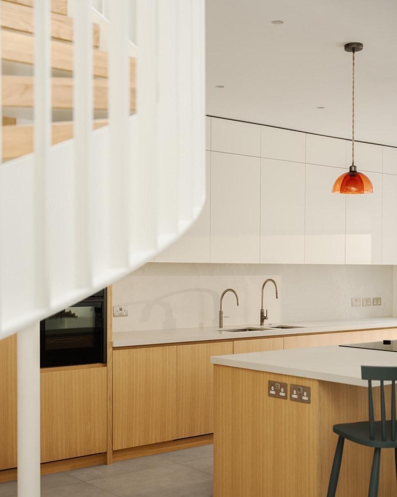 Formwork Architects 设计的极简主义住宅 Crouch End House