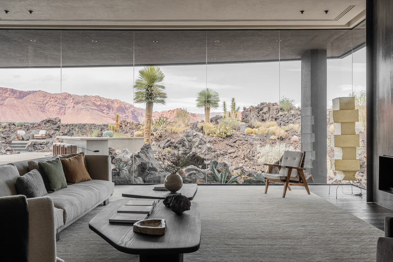 Design Studio JAC 设计的极简主义住宅 Rock House