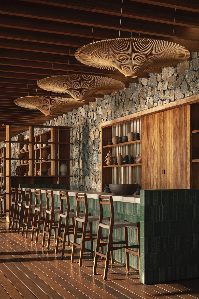 Huber Design Studio 设计的极简主义餐厅 Sal Restaurant