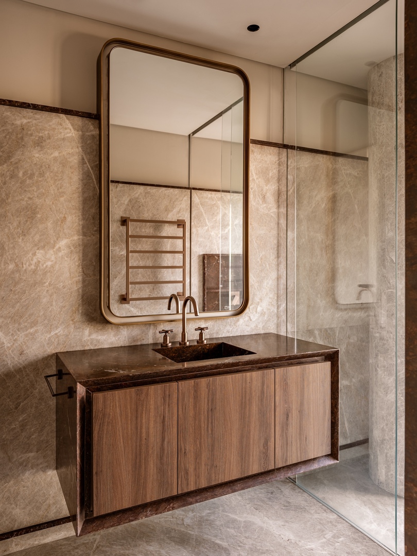 Suite Arquitetos 设计的的极简主义公寓 Apartamento JLS