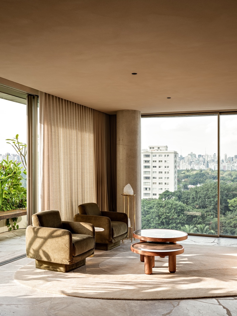 Suite Arquitetos 设计的的极简主义公寓 Apartamento JLS