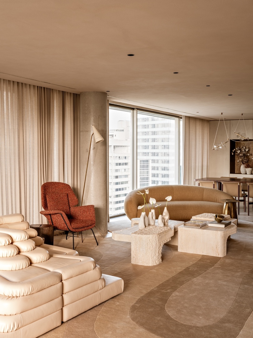 Suite Arquitetos 设计的的极简主义公寓 Apartamento JLS