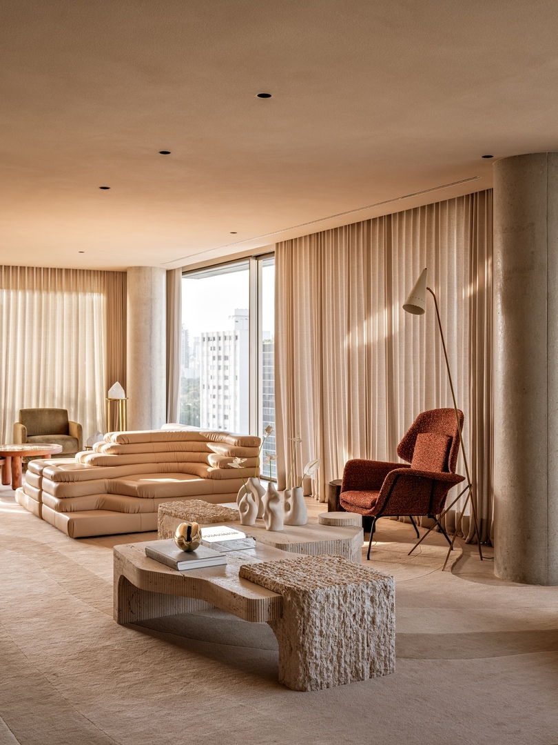 Suite Arquitetos 设计的的极简主义公寓 Apartamento JLS