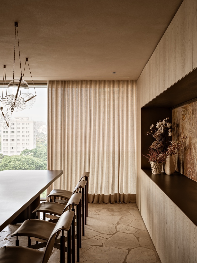 Suite Arquitetos 设计的的极简主义公寓 Apartamento JLS