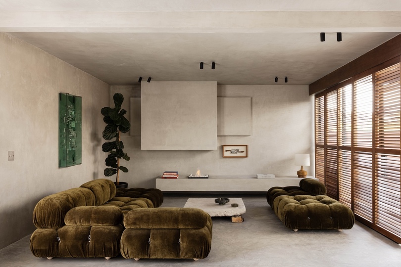 Barde vanVoltt 设计的简主义住宅 Brutalist Penthouse