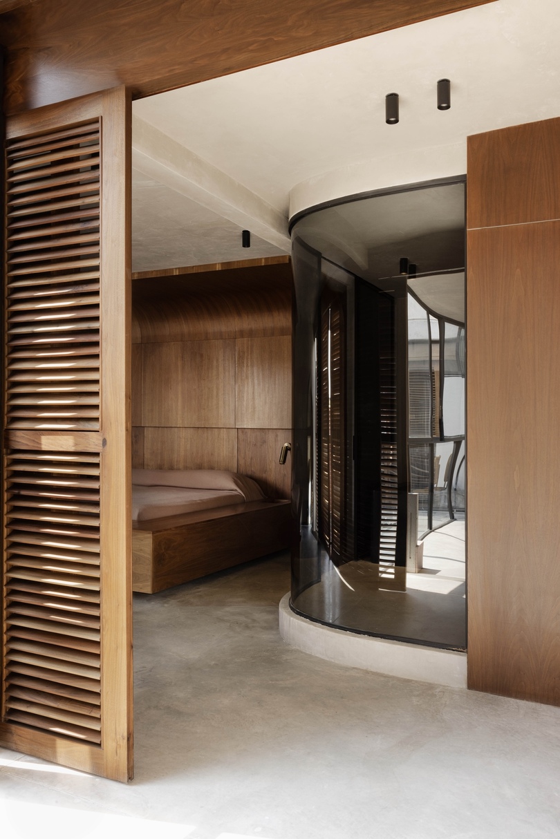 Barde vanVoltt 设计的简主义住宅 Brutalist Penthouse