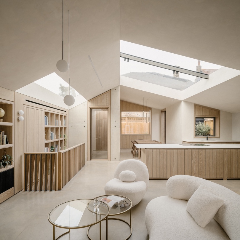 由 Stylus Architects 设计的极简主义住宅 Green Lodge