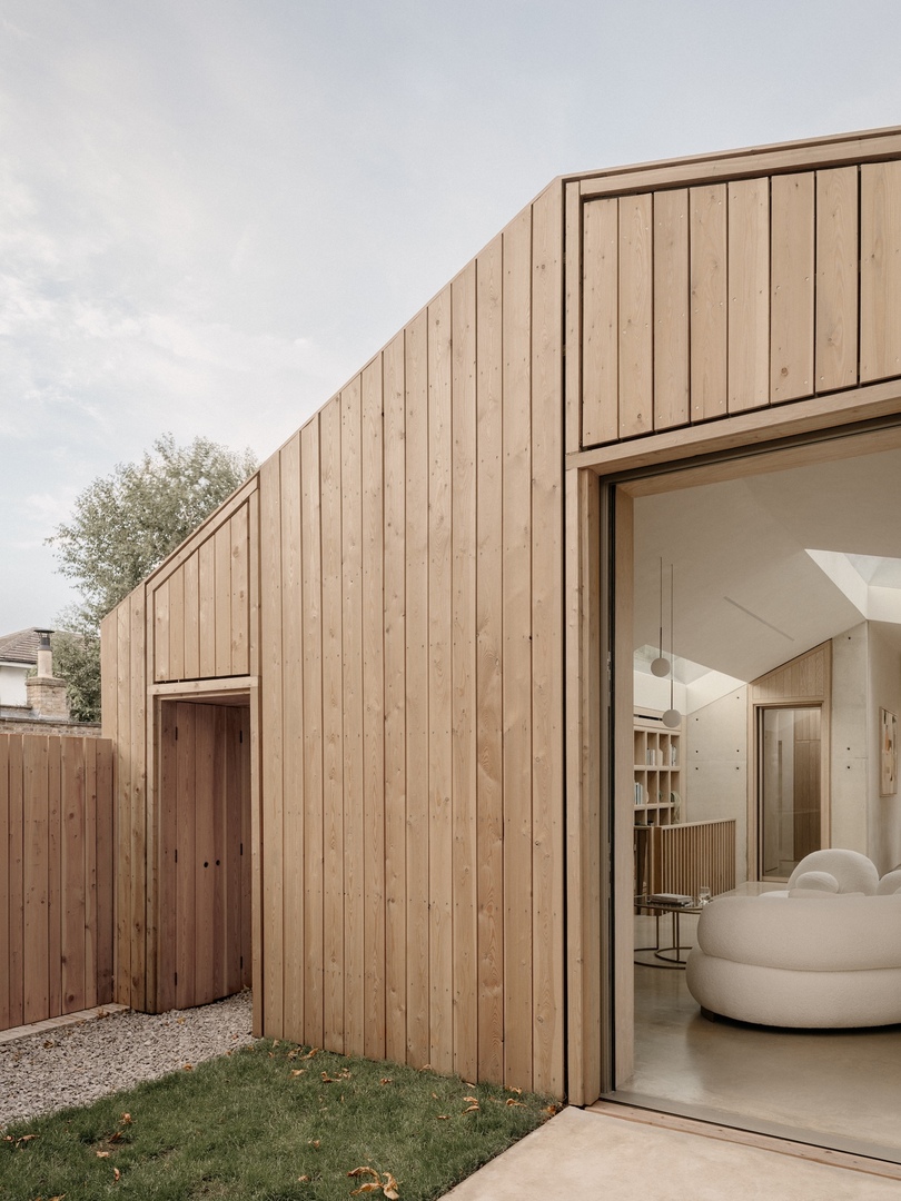 由 Stylus Architects 设计的极简主义住宅 Green Lodge