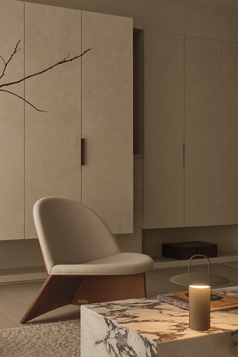 MoreIn Design 设计的极简主义公寓 Home for Mutual Gaze