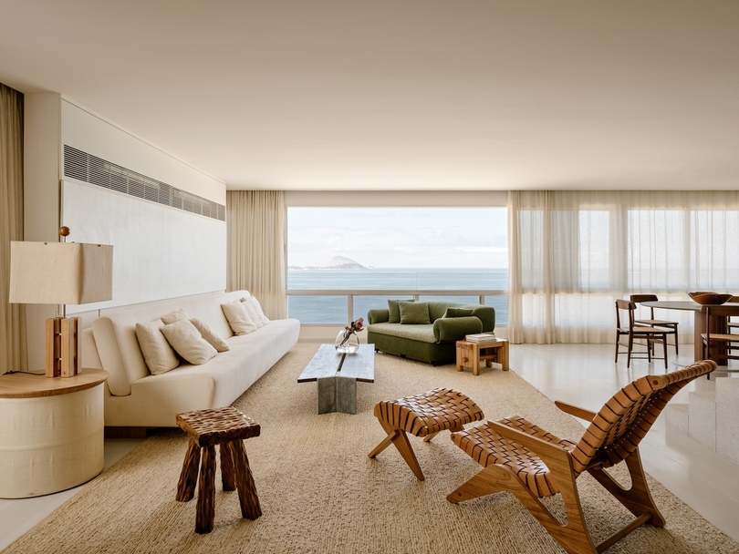 Pascali Semerdjian Arquitetos 设计的极简主义公寓 Leblon