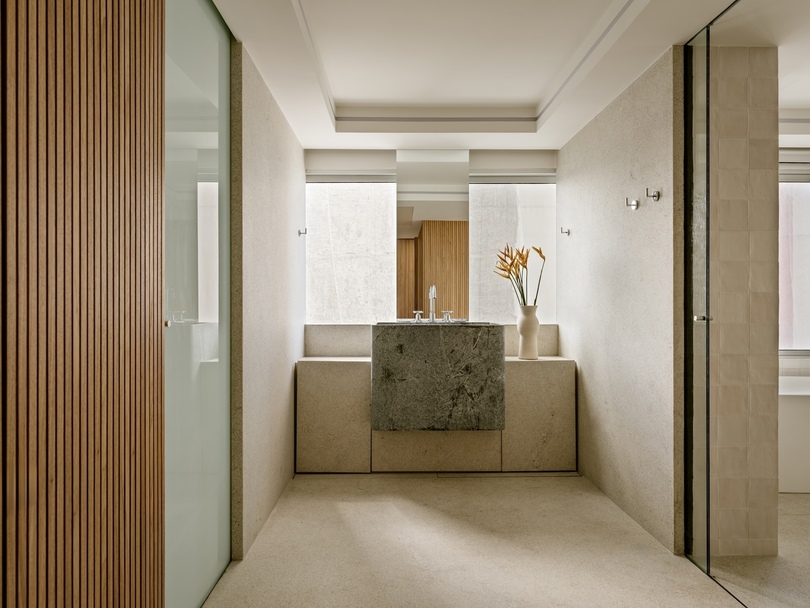 Pascali Semerdjian Arquitetos 设计的极简主义公寓 Leblon