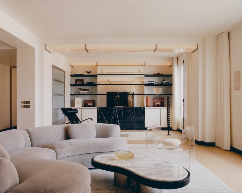 Rudy Guénaire 设计的极简主义公寓 Panthéon Apartment