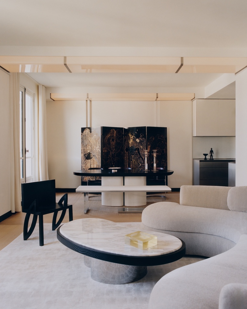 Rudy Guénaire 设计的极简主义公寓 Panthéon Apartment