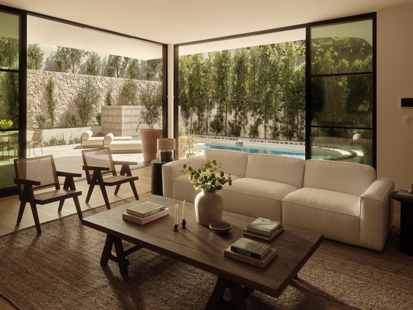 SLS Properties 设计的极简主义住宅 Aether House