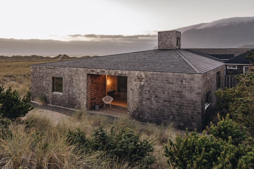Waechter Architecture 设计的极简主义住宅 Dune House