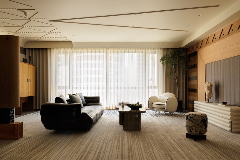 由 EWEN. DESIGN 设计的极简主义住宅 Living Canvas