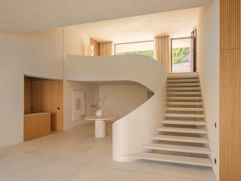 由 studio.skey 设计的极简主义住宅 Villa in Recco
