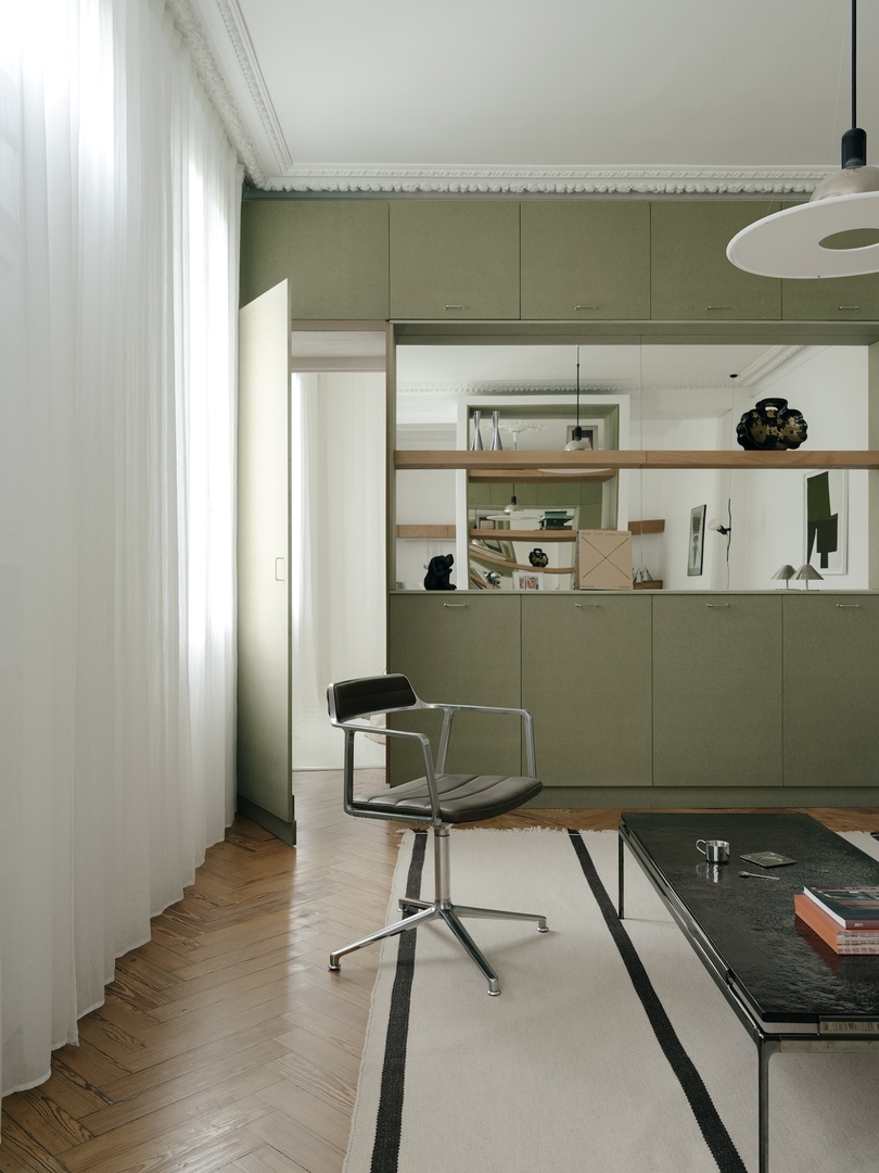 Atelier Orzan 设计的极简主义公寓 Appartement Lecomte