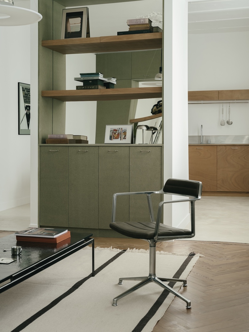 Atelier Orzan 设计的极简主义公寓 Appartement Lecomte