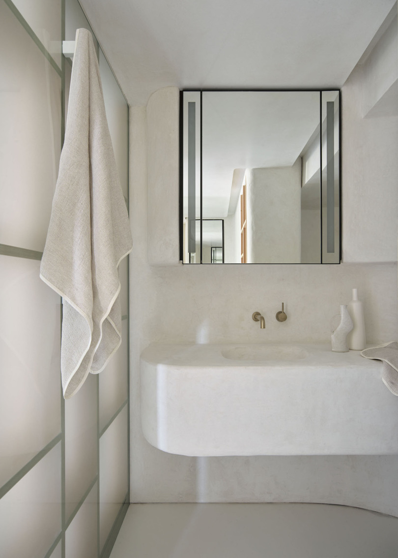 Studio ZAWA 设计的极简主义住宅 Darling Point Apartment