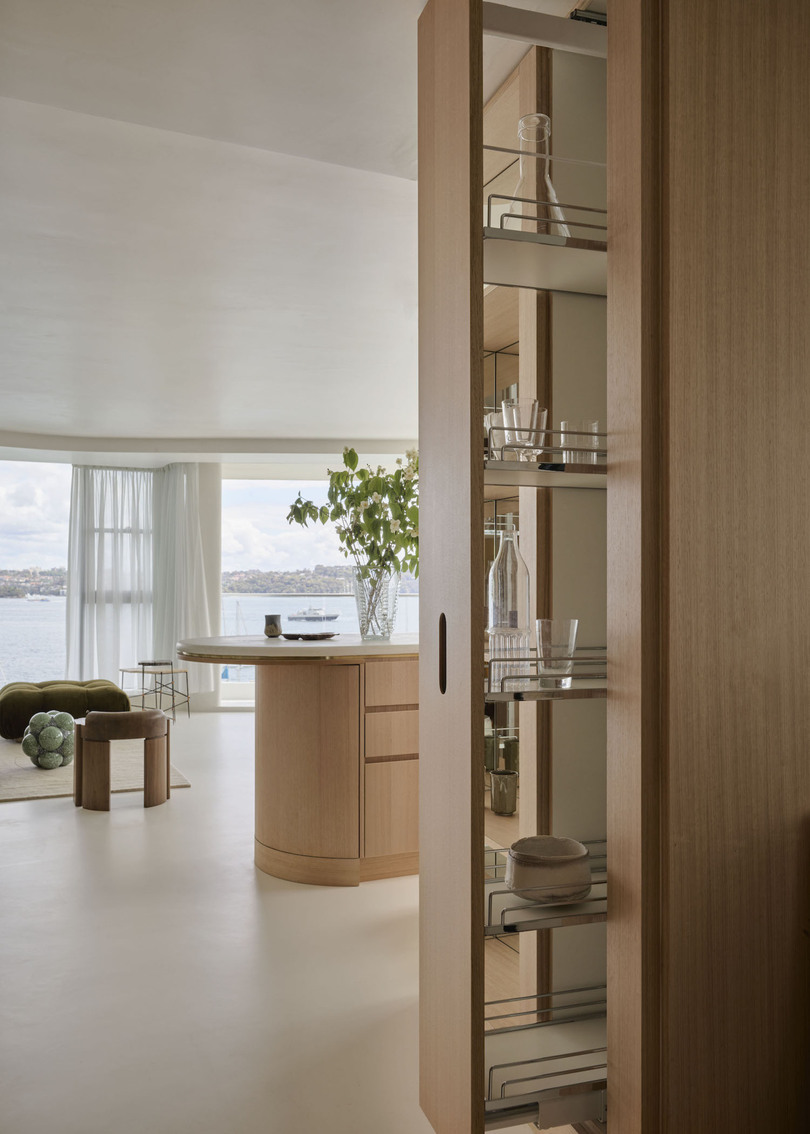 Studio ZAWA 设计的极简主义住宅 Darling Point Apartment